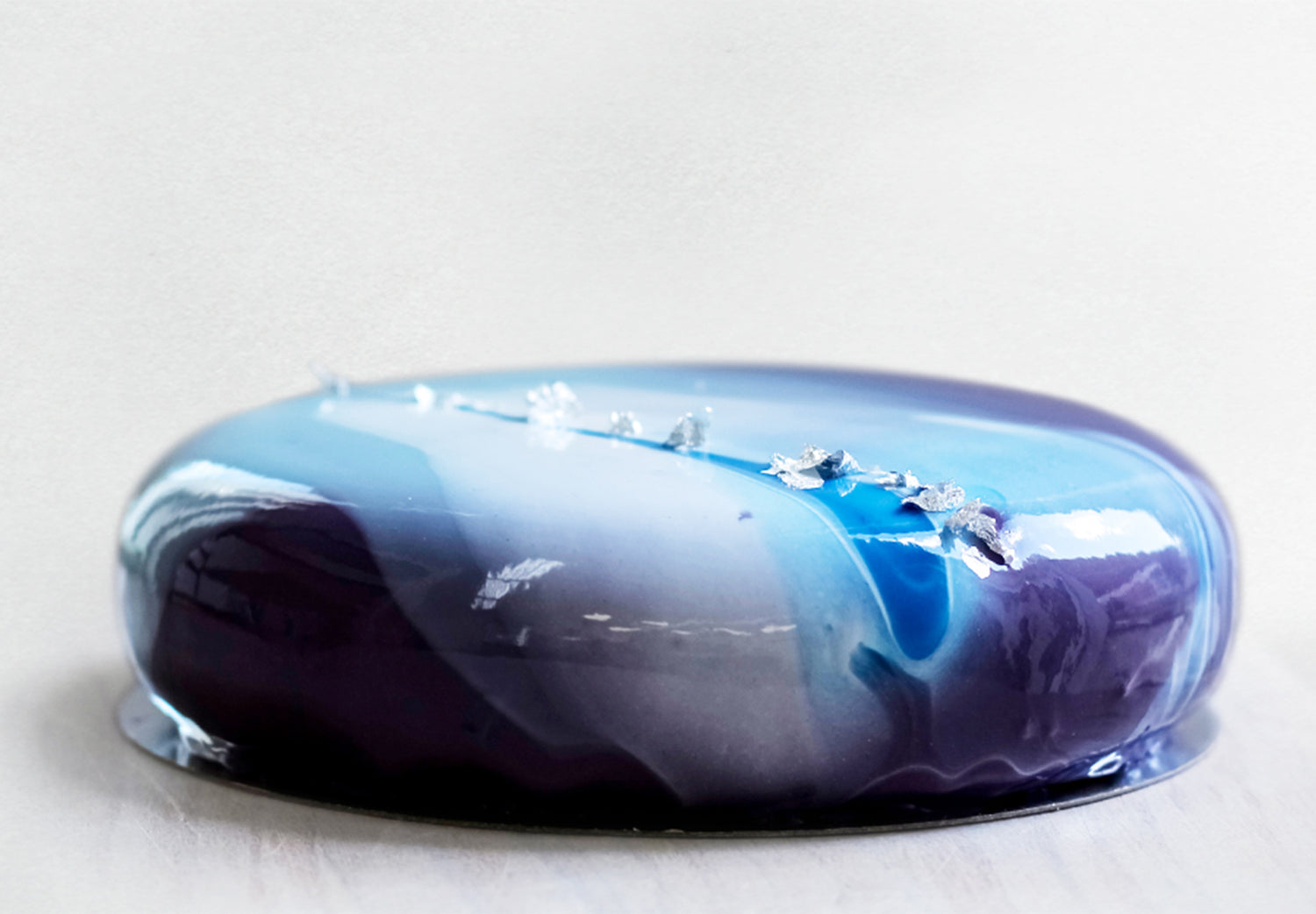 Eistorte mit Spiegelglasur