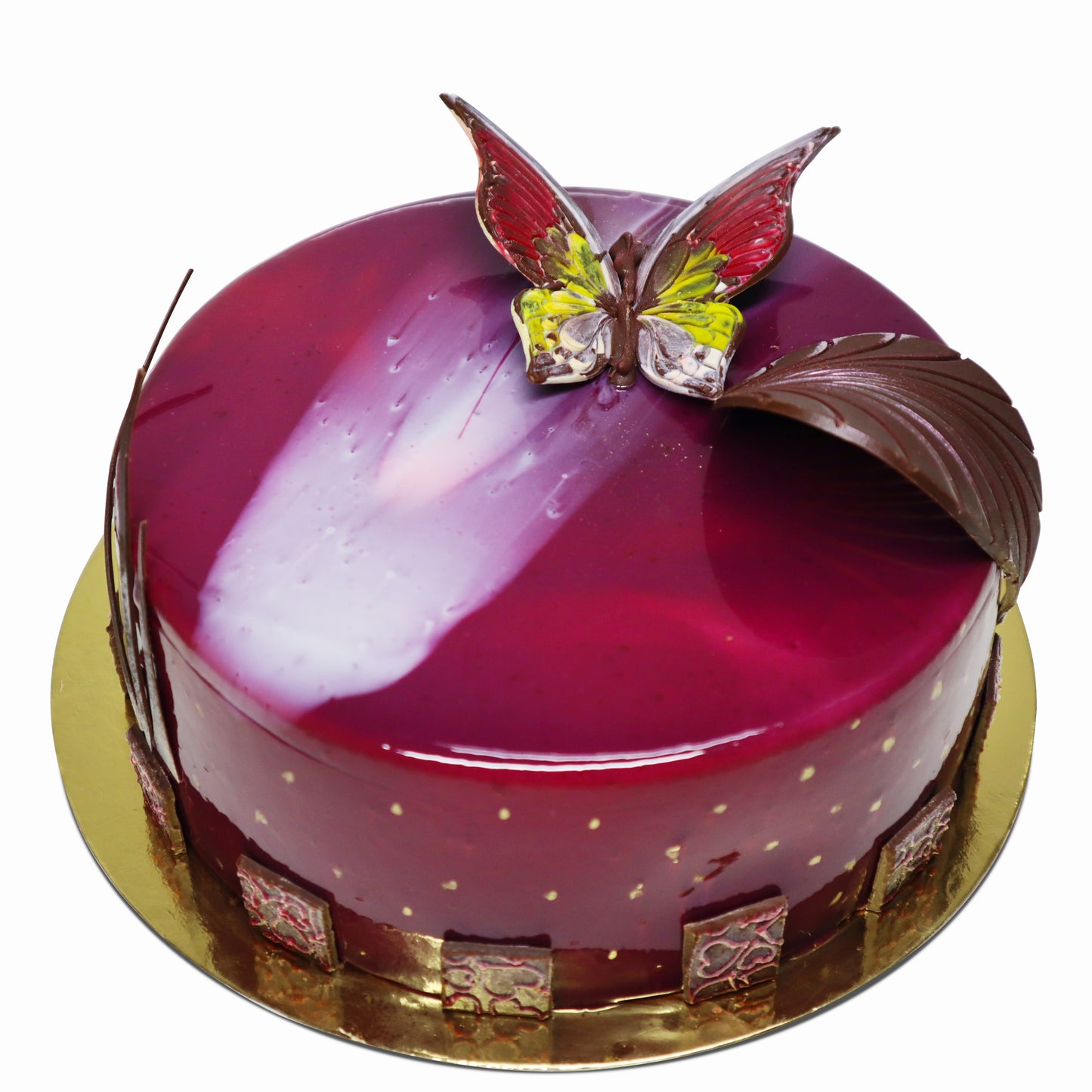 Eistorte mit Schmetterling