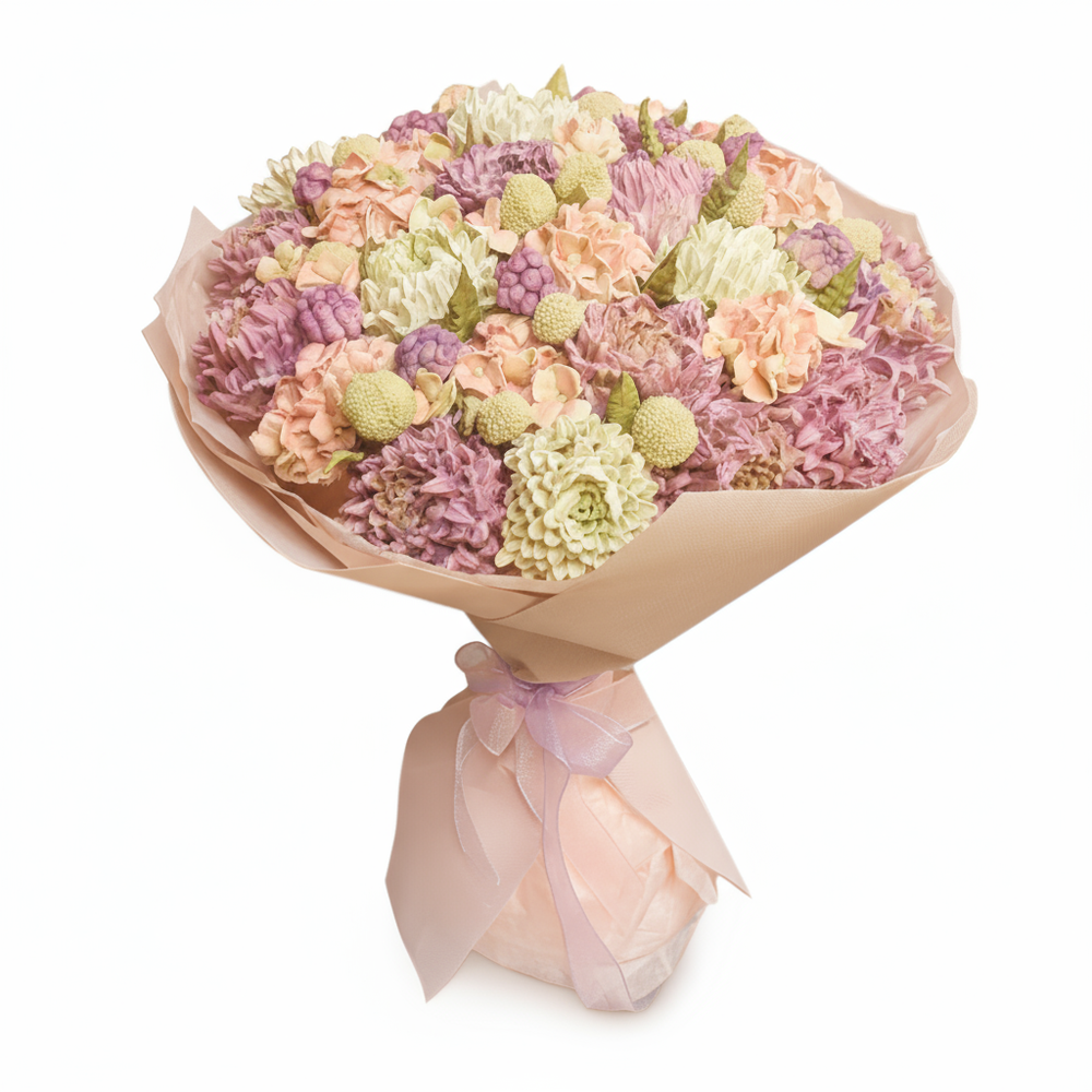 Premium Marshmallow-Blumenstrauß