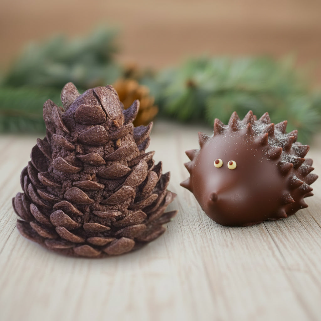 Дитячий майстер-клас: ліпимо їжачків та шишечки