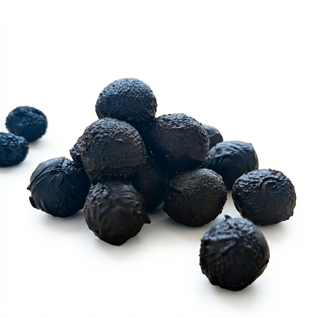 Schokotrüffel mit Trüffelpilzen