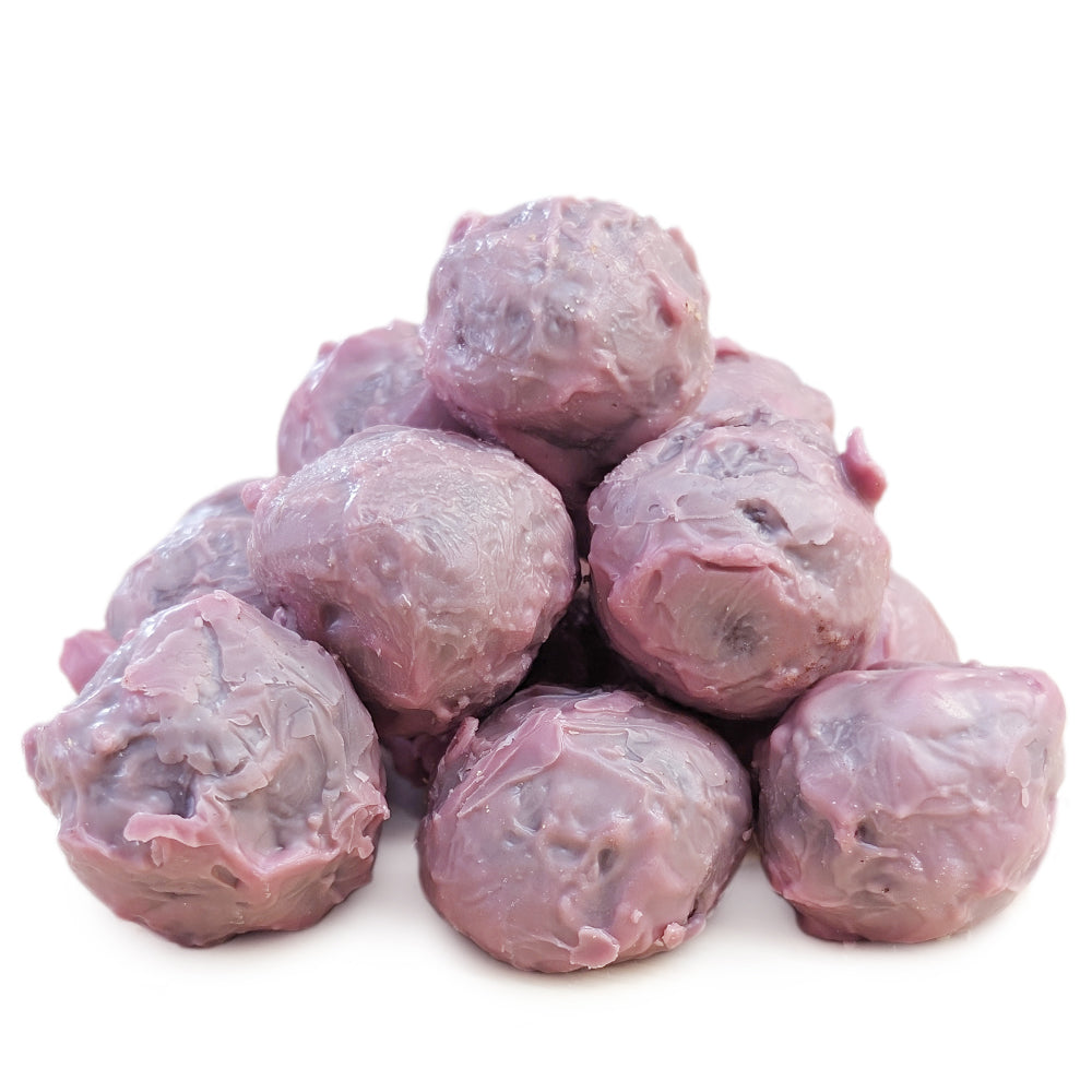 chocolate truffles with cherries