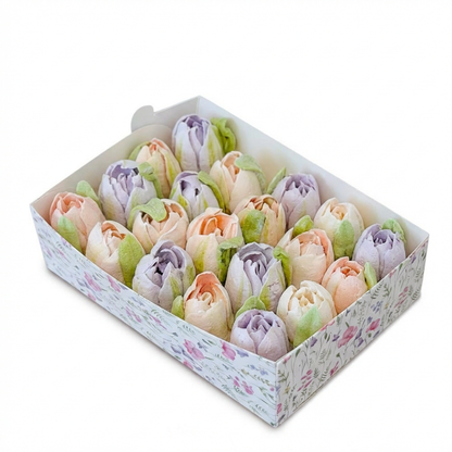 Marshmallow flowers