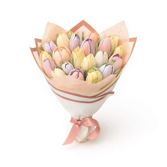 Marshmallow-Blumenstrauß, klein