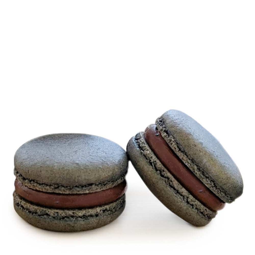 Macaron mit Trüffelpilzen