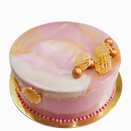 ice cream cake "Pink miracle"